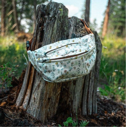 Spring Floral Belt Bag