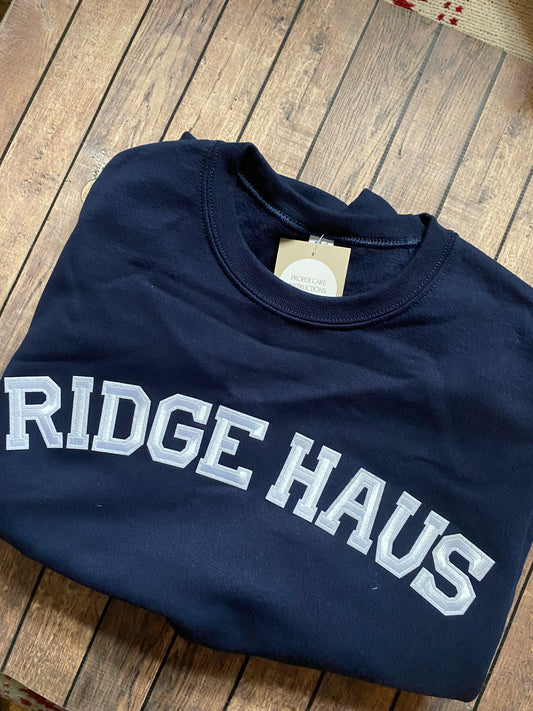 Ridge Haus Patch Crewneck