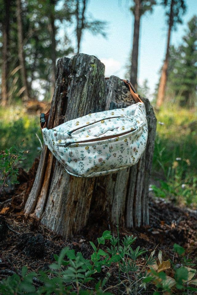 Spring Floral Belt Bag