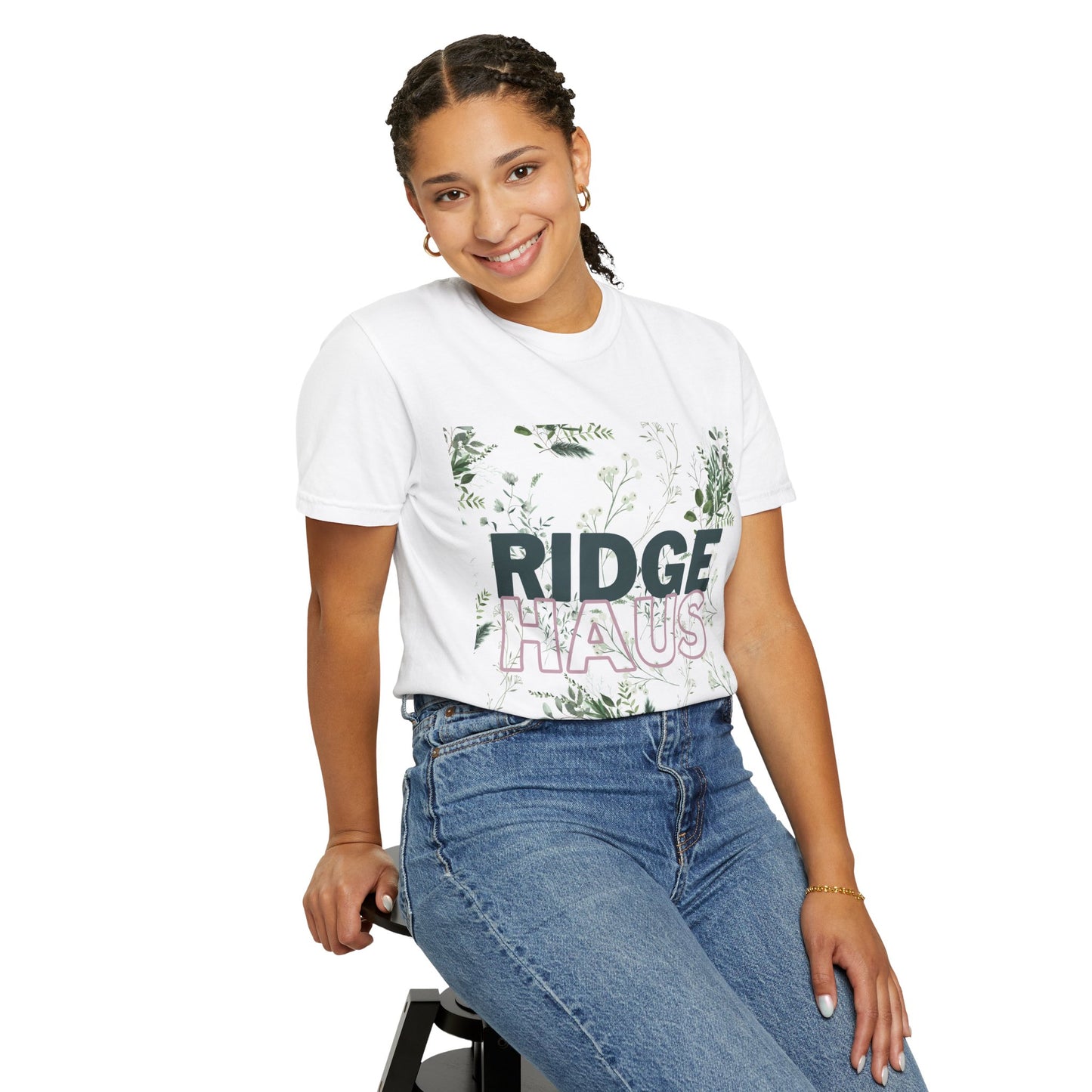 Ridge Haus Floral Tee | Comfort Colors Tee